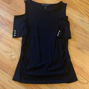 WHBM cold shoulder top, size small